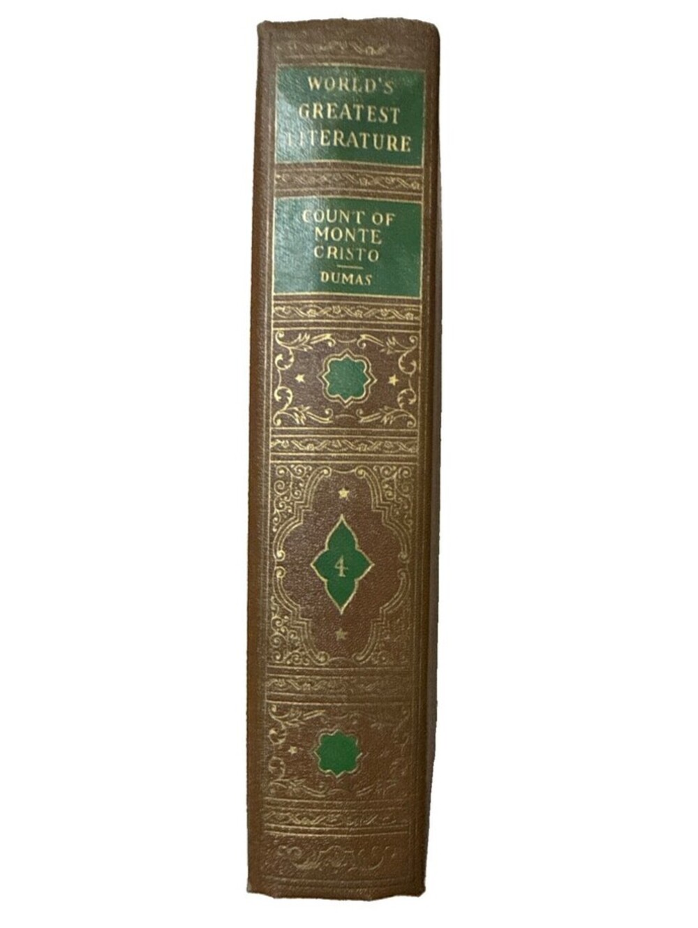 1936 WORLD'S GREATEST LITERATURE Count Of Monte Cristo - VOL 4
